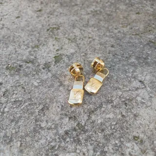 2 x Tiradores Louis Vuitton Dorados Originales