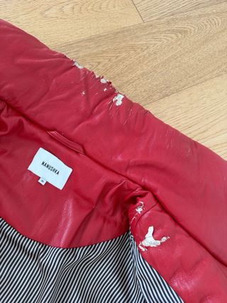 Plumífero Nanushka Rojo