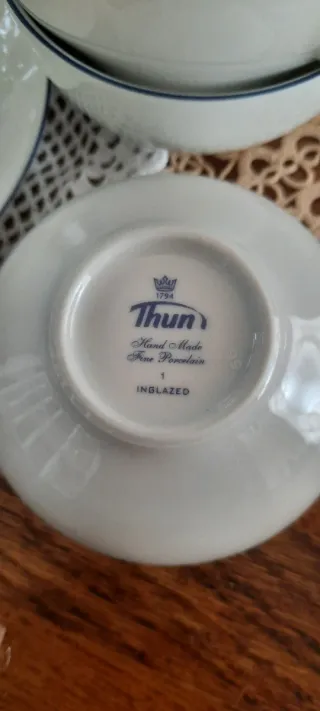 Set 6 Tazze e Piattini THUN