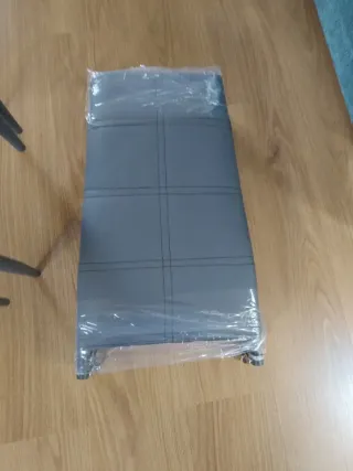 4 Sillas Grises Plegables