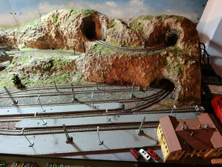 Maqueta de tren escala N