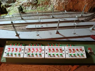 Maqueta de tren escala N