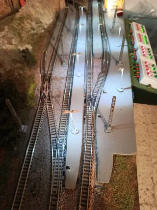 Maqueta de tren escala N