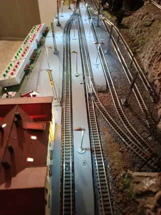 Maqueta de tren escala N