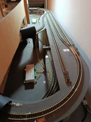 Maqueta de tren escala N