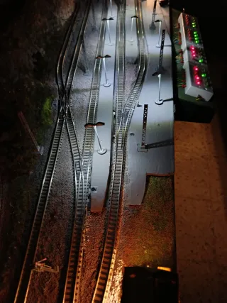 Maqueta de tren escala N