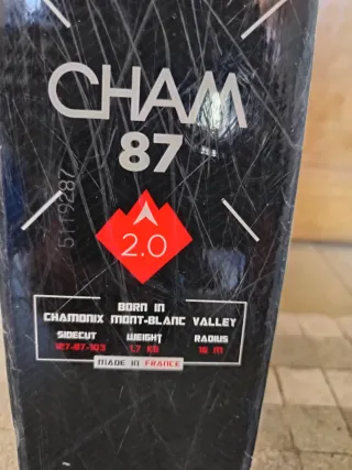 Esquís travesía freeride dynastar cham 87