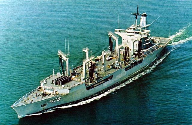 Mechero Zippo U.S.S. Merrimack AO-179