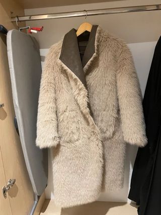 Abrigo Zara Reversible Talla L