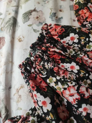 Blusa SHEIN floral talla grande XXL