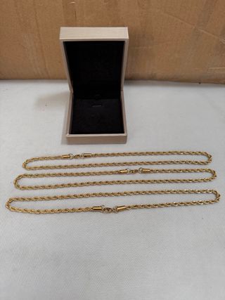 Pack 3 cordones dorados LEER DESCRIPCIÓN