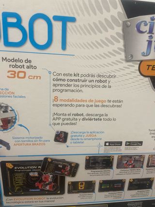 Robot Evolution Clementoni Programmable Bluetooth