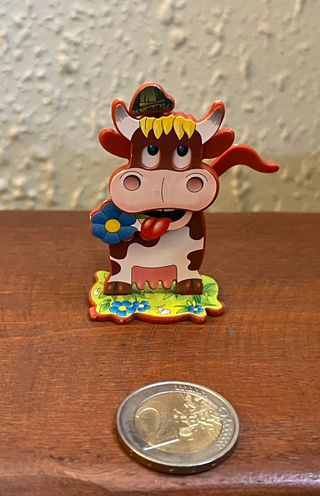 3 FIGURAS KINDER CASTOR CANGREJO Y VACA