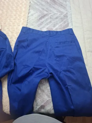 Pantalónes de trabajo  azul