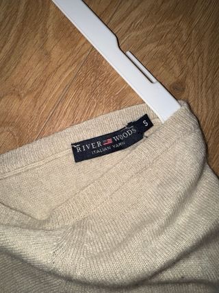 Jersey River Woods Lana Merino y Cachemira Talla S