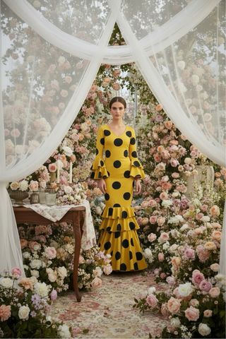 Traje Flamenca Lunares