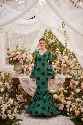 Traje Flamenca Lunares