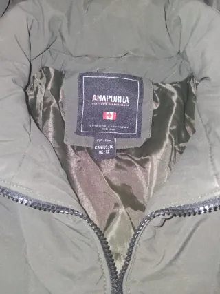 Chaqueta Anapurna verde mujer