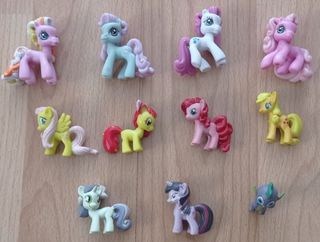 Lote My Little Pony Casa y Figuras