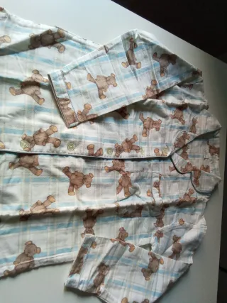 Lote 5 Pijamas Franela Algodón de calidad Mujer