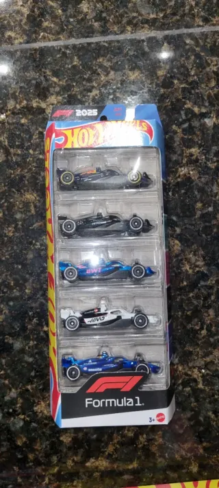 Hot Wheels Formula 1 2025 5-Car Pack