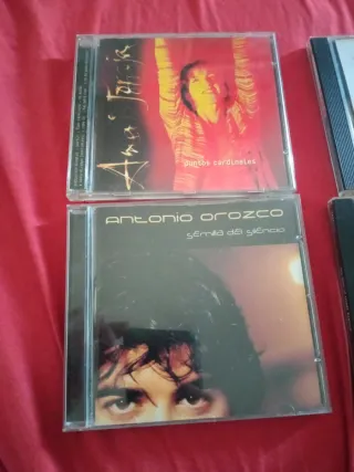Lote 4 CDs Música Pop Rock Latino Internacional