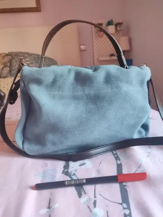 Bolso Parfois azul y marrón