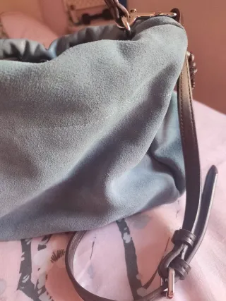Bolso Parfois azul y marrón