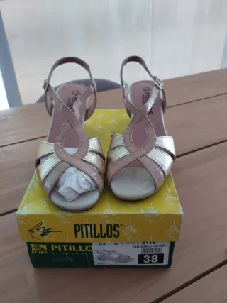 Sandalias Pitillos Mujer Talla 38