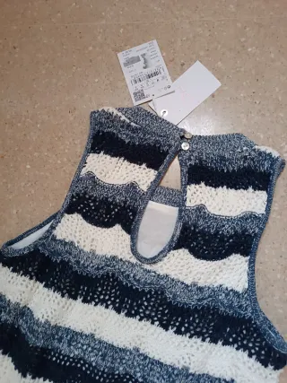 Vestido crochet talla M