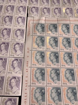 Francobolli vintage Mondiali di Calcio, con emissi