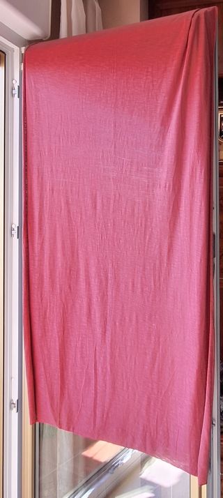 Chal pasmina granate rosa grande y largo