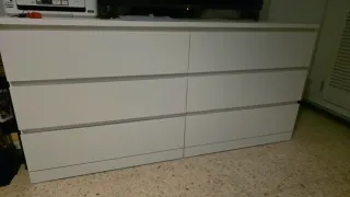 Cómoda IKEA MALM Blanca