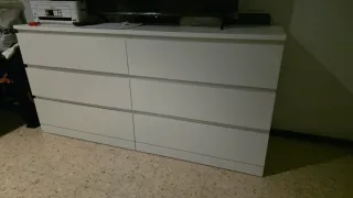 Cómoda IKEA MALM Blanca