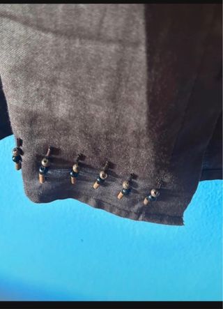 Canotta in puro lino con cintura ricamata etnica