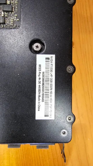 Tarjeta Gráfica RTX 3060 12Gb