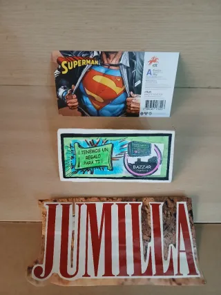 Hoja Sellos Superman