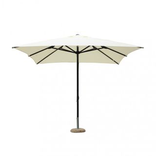 Ombrellone da Giardino 3x3 m in Alluminio Beige