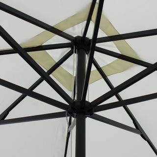 Ombrellone da Giardino 3x3 m in Alluminio Beige