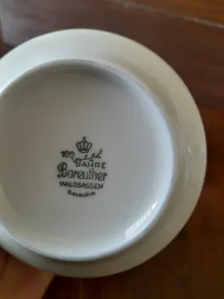 Set 6 Tazzine Caffè con Piattini + Zuccheriera