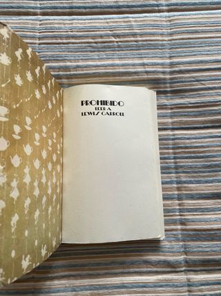 Libro: Prohibido leer a Lewis Carrol