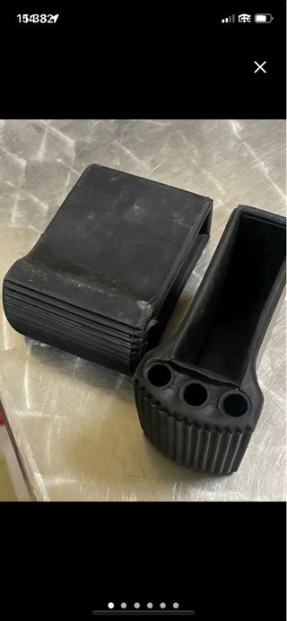 Tacos de goma para escalera