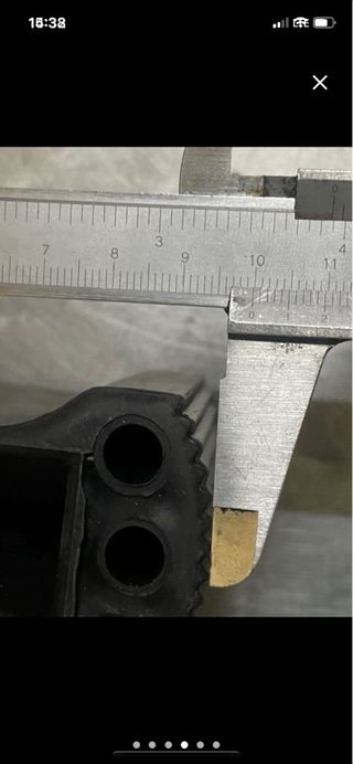 Tacos de goma para escalera