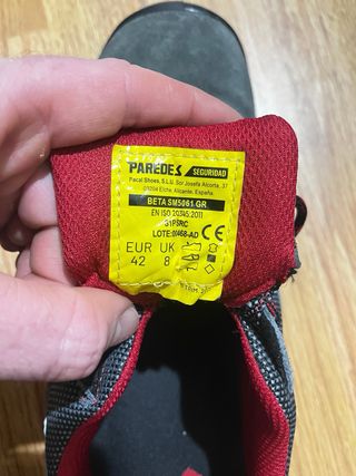 Zapatos de seguridad
