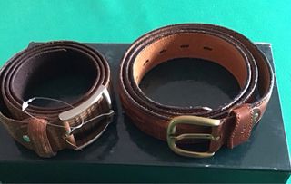 Coppia Cinture Uomo Made in Italy