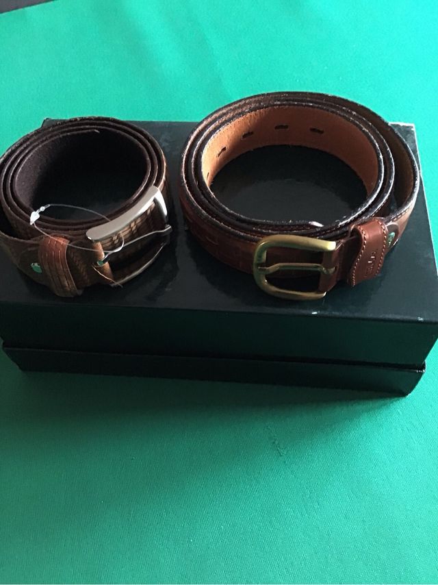 Coppia Cinture Uomo Made in Italy