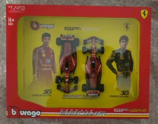 Burago Ferrari SF-24 Charles Leclerc 1/43