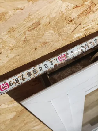 Ventana corredera aluminio blanca