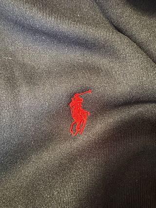 Felpa con cappuccio Polo Ralph Lauren nera