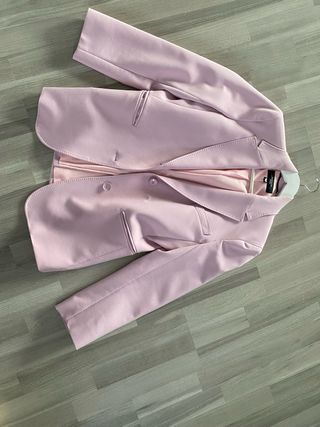 Blazer rosa elegante